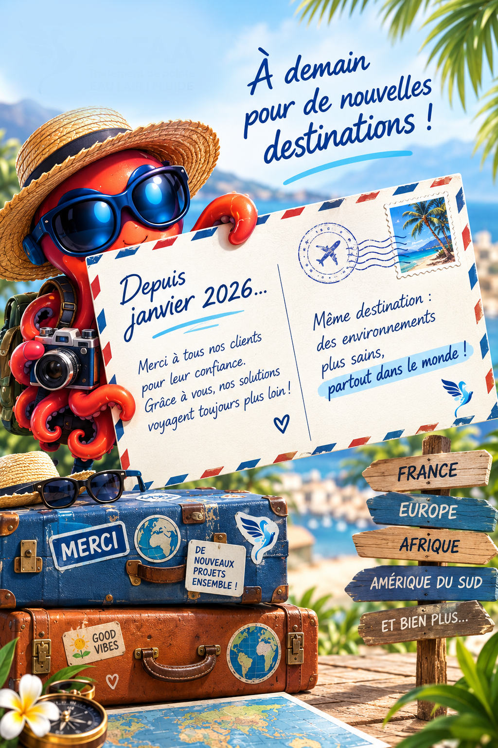 Les solutions ALFAA voyagent en France et à l’international